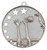 Hollow Star Volleyball Medal Silver