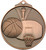 Sunraysia Series Basketball Medal Bronze MD907B