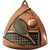 Triangle Series Tennis Medal Bronze