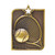 Rectangle Series Tennis Medal Gold
