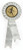 Ribbon Rosette 120mm White