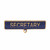 Secretary Title Bar Blue