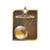 Rectangle Series Netball Medal Gold