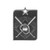 Rectangle Series Baseball Softball Medal Silver