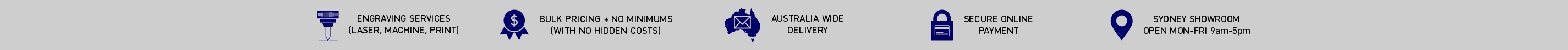Engraving Services Bulk Pricing No Minimums Australia Wide Delivery Secure Online Payment Sydney Showroom
