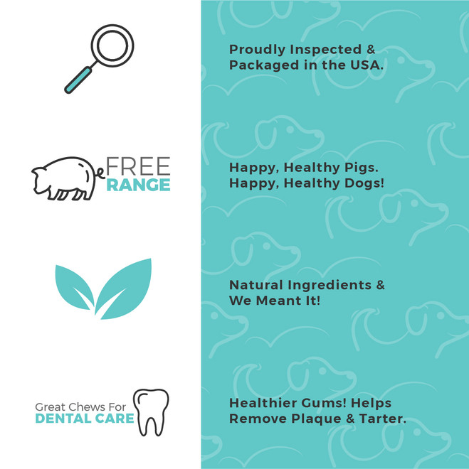 6-7" PORK BULLY STICK SPRINGS  - 12 Pack