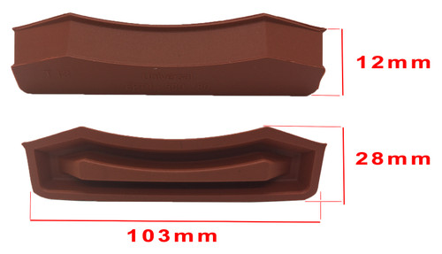 NFW Rubber Red end Seal for D4 Coater, Bag of 50