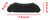 NFW Black Foam Seals for Gallus24. Bag of 50
