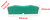 NFW Green Foam Seals for UTECO. Bag of 50