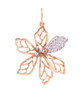 Jewelry Knot cuff in 18k rose gold, medium