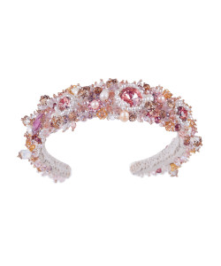 Jewelry ball bypass bracelet in 18k gold, medium