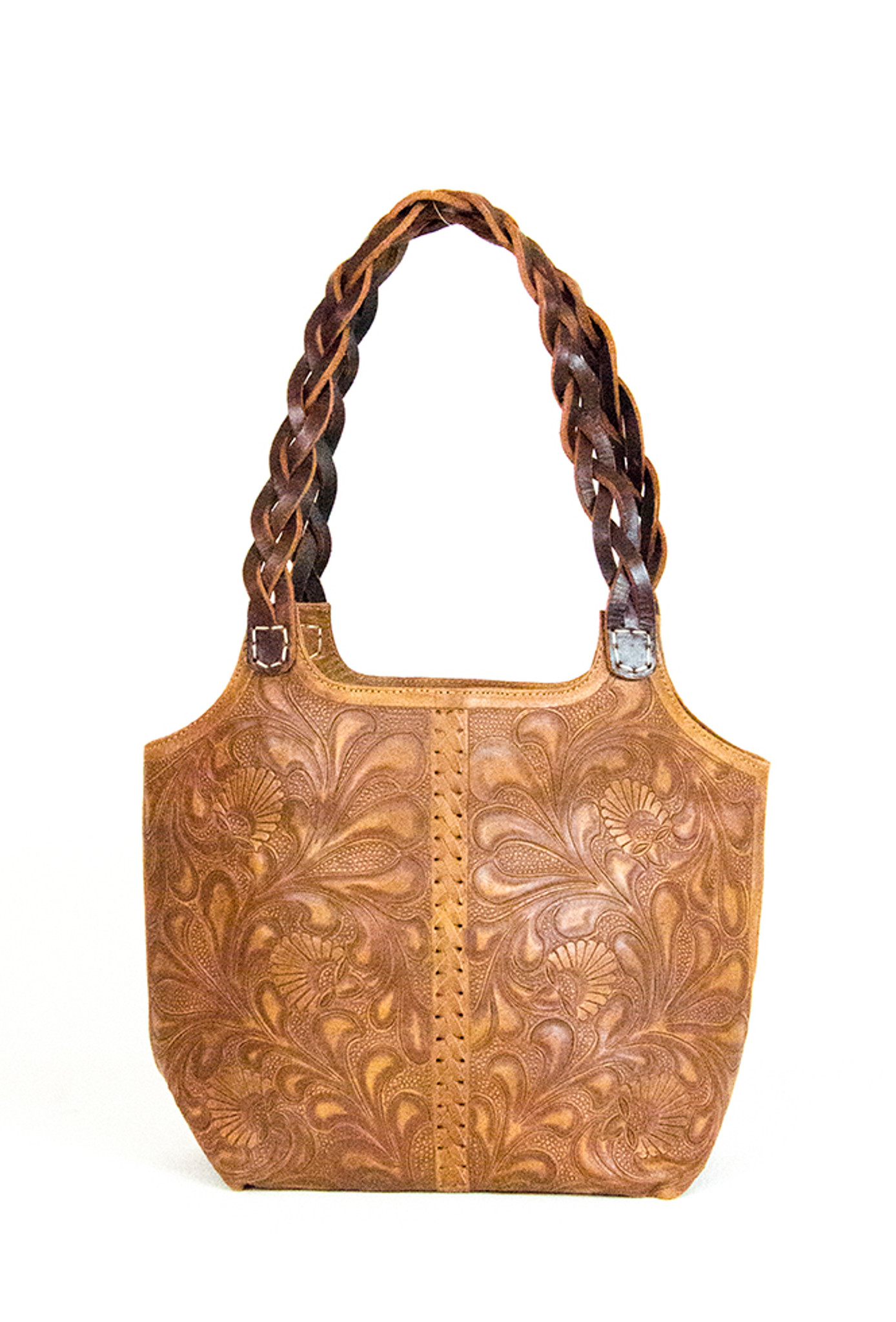 Initial Print And Embossed Leather Bag – Yard of Deals