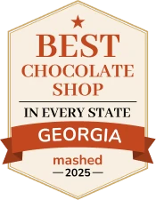 Mashed badge: Best Chocolate Shop in Every State, Georgia, 2025