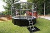 Family enjoying 12ft Gallus Plus Akrobat trampoline