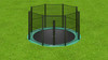 Akrobat Orbit Flat 8ft fitted with enclosure installed