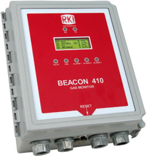 RKI Beacon 410A Four Channel Wall Mount Controller