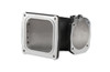 300-249BK Holley EFI Cast Aluminum 4500 EFI Throttle Body Intake Elbow-Ford 5.0 to 4500-Black Finish