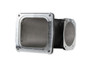 300-248BK Holley EFI Black Cast Aluminum 4500 EFI Throttle Body Intake Elbow-LS