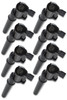 140034K-8 Accel Ignition Coil - SuperCoil -Ford 4 valve modular engine 4.6/5.4L – Black – 8 Pack