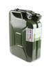 3008AOR Anvil Jerry Can Green - 5.3 Gallon (20 Liter) – Steel w/ Safety Cap & Spout -