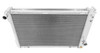 FB190 Frostbite Aluminum Radiator 4-Row 82-92 Camaro/Firebird 17-1/4"