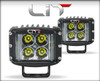 42051-L Superchips TrailDash2 LIT LED Wide Shot Pods Power Switch 15-18 Wrangler