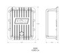 50281 B&M Hi-Tek Deep Transmission Pan -  Aluminum