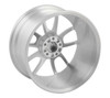 CS21-905430-R Carroll Shelby Wheels 19x10.5 in 5x114.3 30mm Offset Brushed Clear