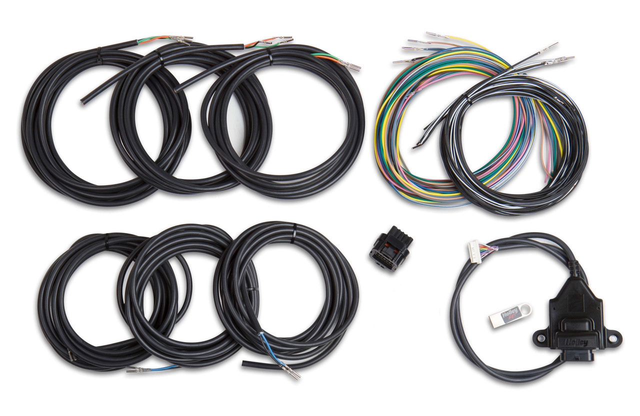 558-433 Holley EFI Digital Dash I/O Adapter w/Unterminated Vehicle Harness