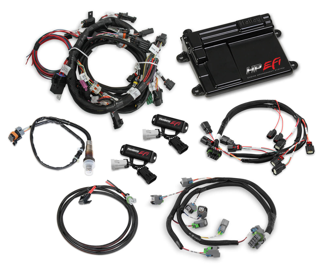 550-628 Holley EFI Ford Coyote Ti-VCT Capable HP EFI Kit,  Bosch O2