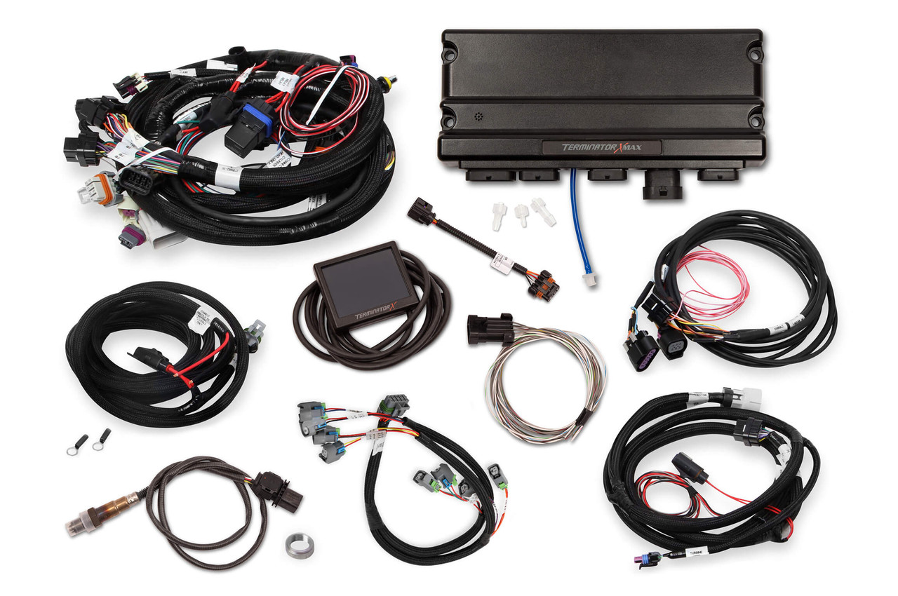 550-934 Holley EFI Terminator X Max LS1 24X/1X MPFI Kit with DBW Throttle Body and Transmission Control