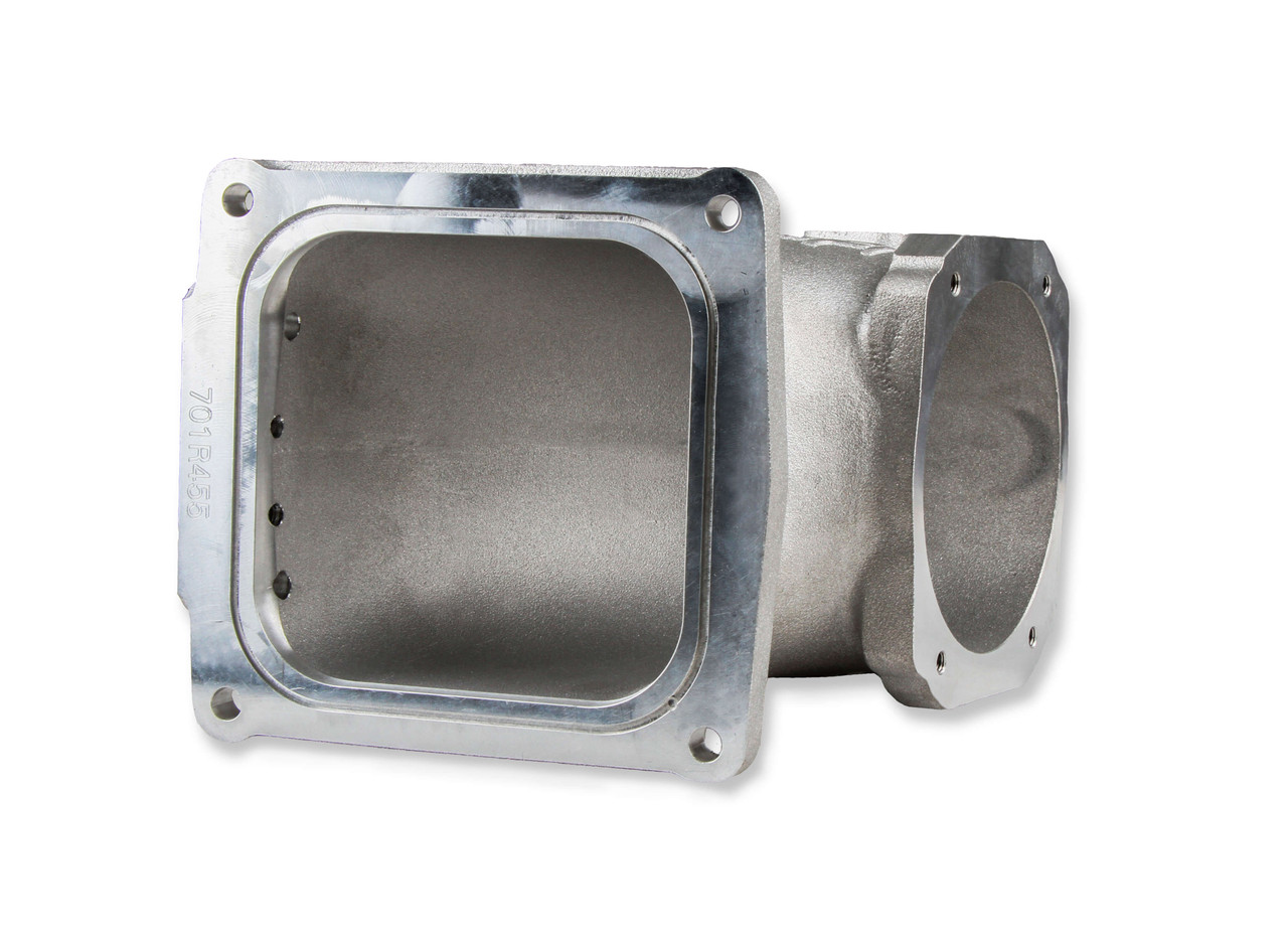 300-248 Holley EFI Cast Aluminum 4500 EFI Throttle Body Intake Elbow-LS