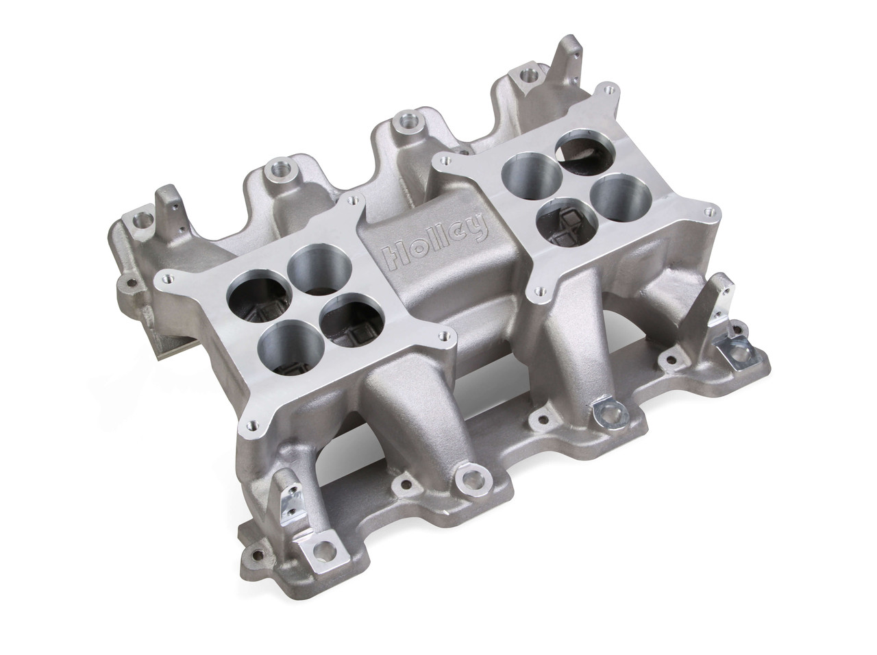 300-121 Holley EFI Holley LS EFI Manifold - 2x4 Dual Plane