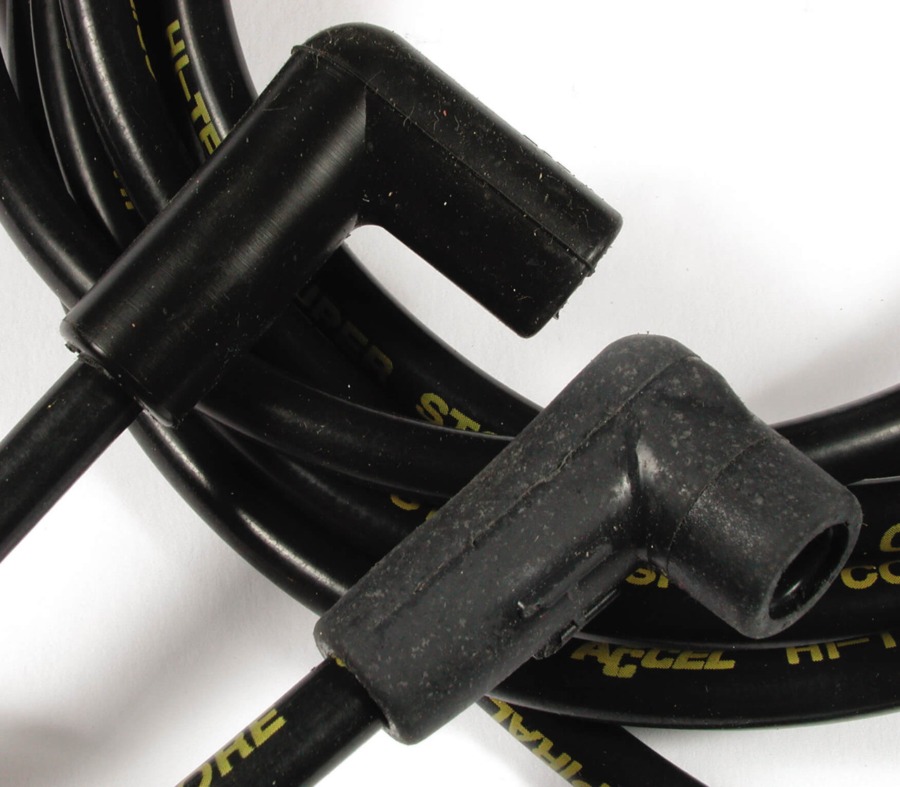5114K Accel Spark Plug Wire Set- 8mm - Super Stock -  Custom - Black Wire