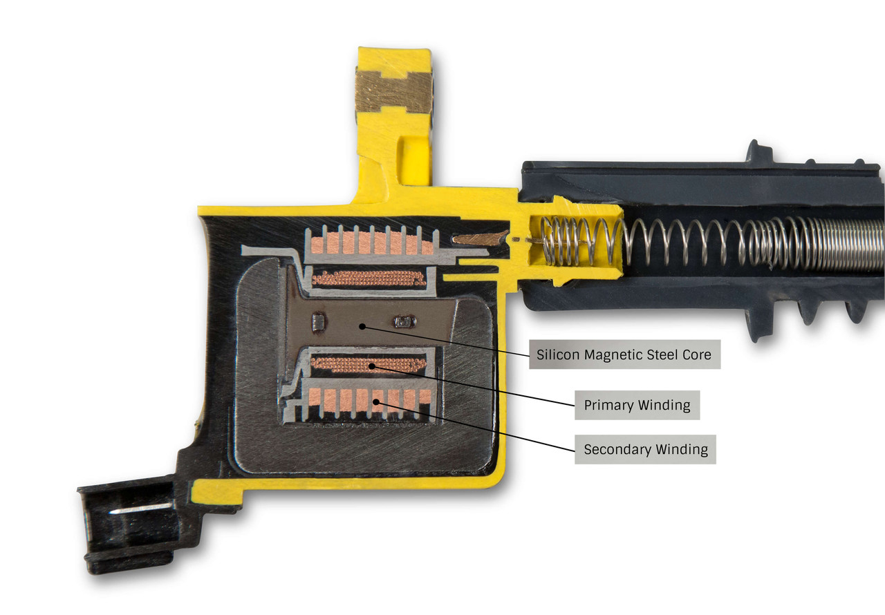 140033EK Accel Ignition Coil - SuperCoil - Ford Late modular engine - 4.6/5.4L 3-Valve - Black