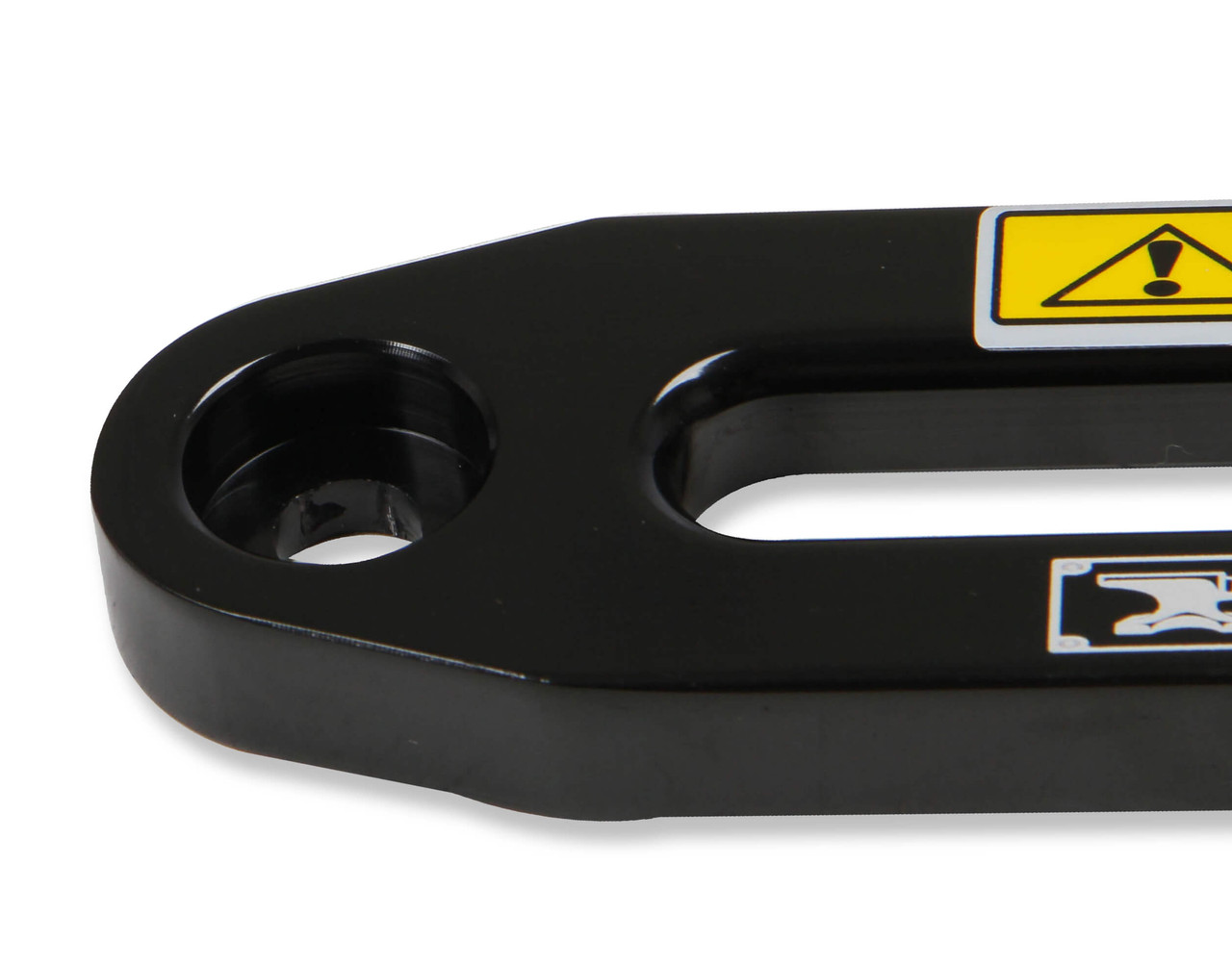 1072AOR Anvil Aluminum Fairlead - Fits Anvil 4,500 lbs. winches - Black w/ Anvil Logo.