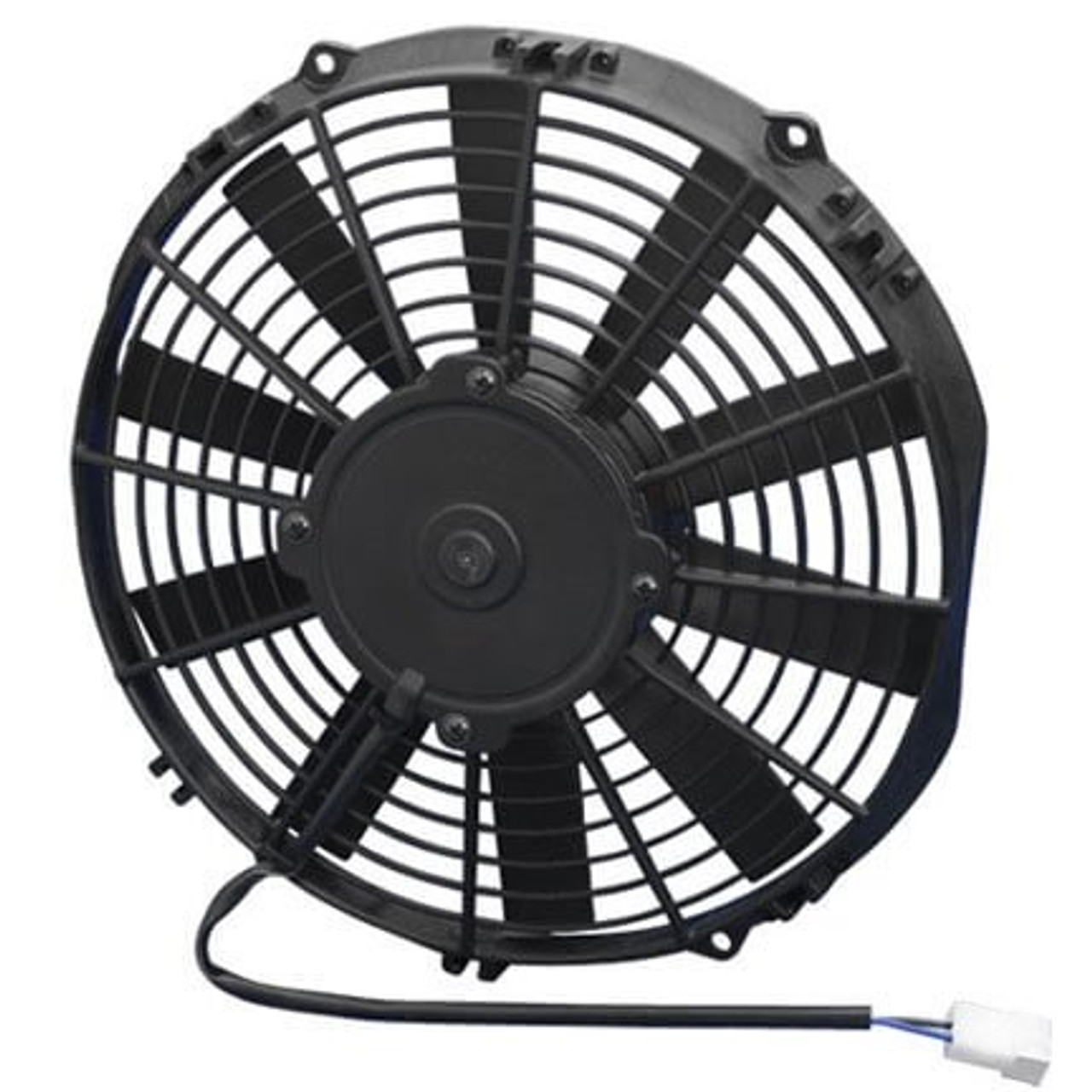 30100365 SPAL® 11" Electric Fan Pusher Low Profile 808 CFM 10 Straight blades