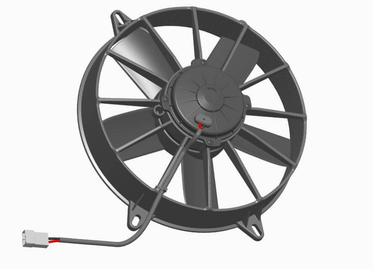 30102564 SPAL® 11" electric Fan Puller High Performance 1463CFM 5 Paddle Blades