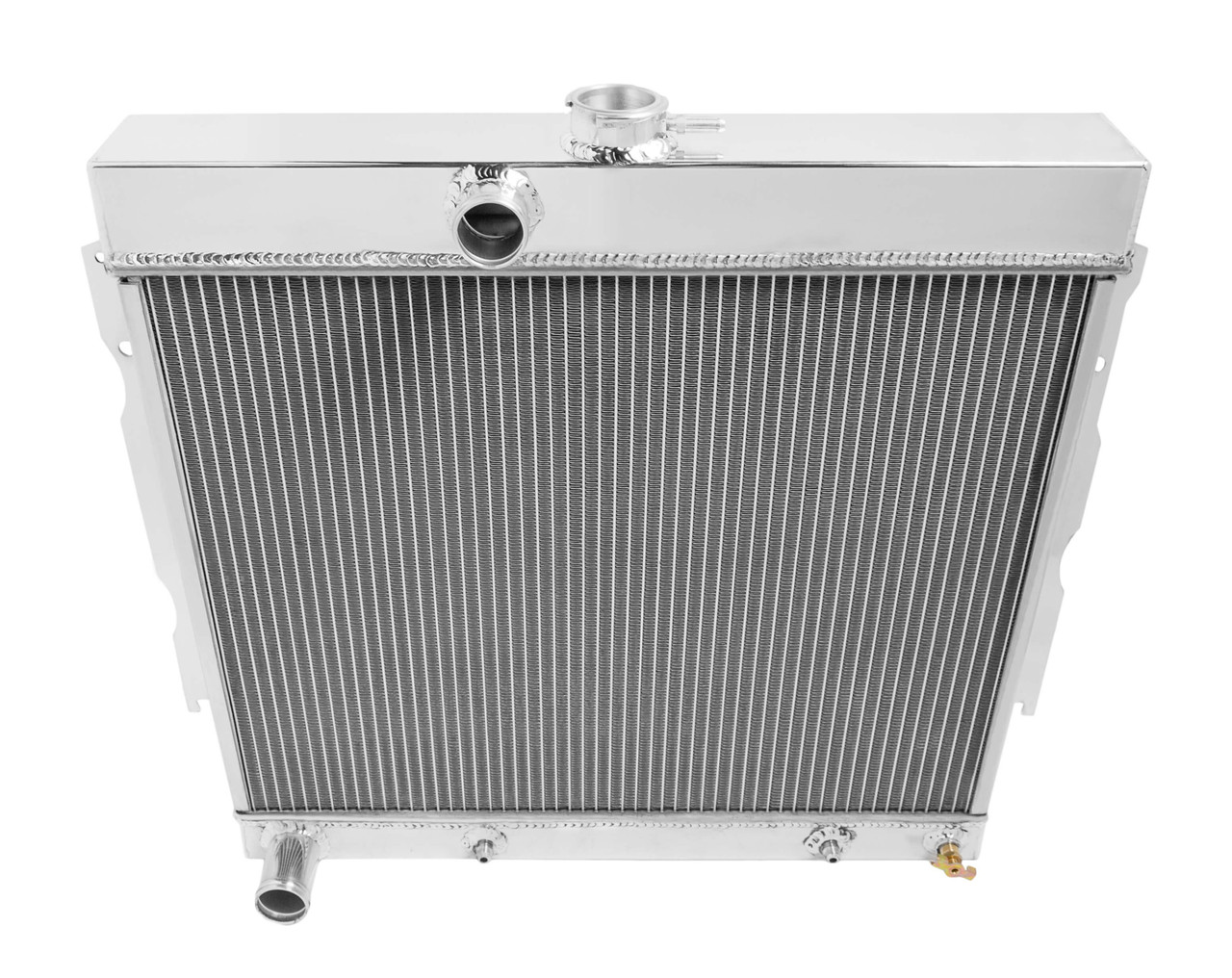 FB141 Frostbite Aluminum Radiator 1966-1969 Dodge/Plymouth (2-Row) 22"