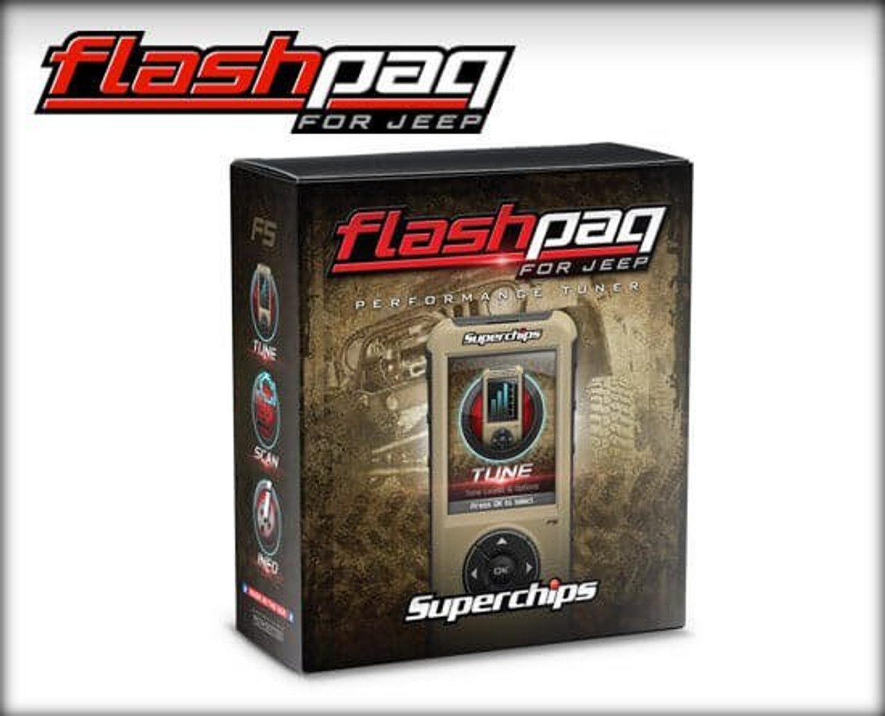 3874 Superchips F5 Flashpaq 1999-2014 Jeep Vehicles