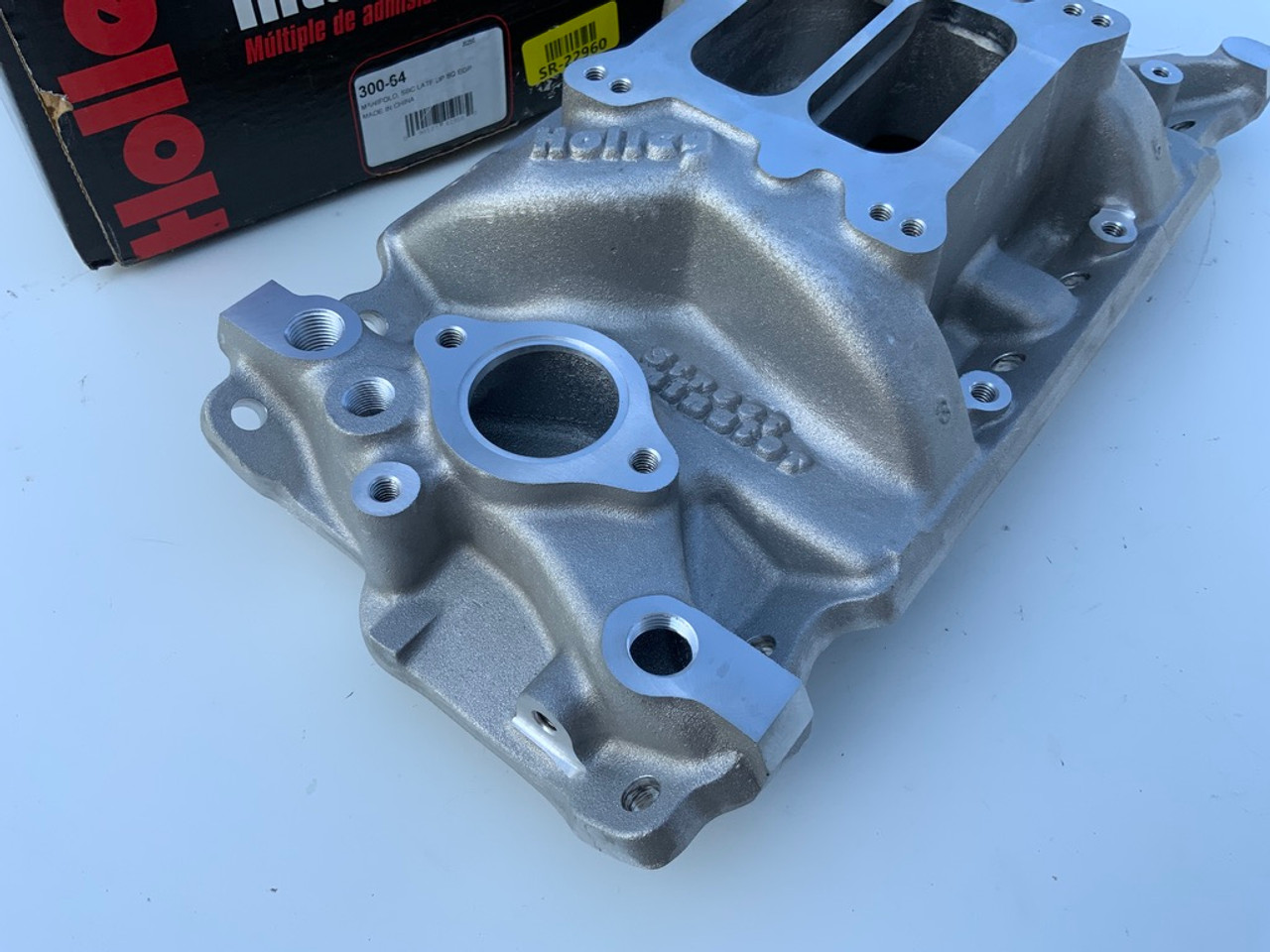 300-64 - Holley Street Dominator Intake Manifolds 87-95 SBC Small Block Chevy