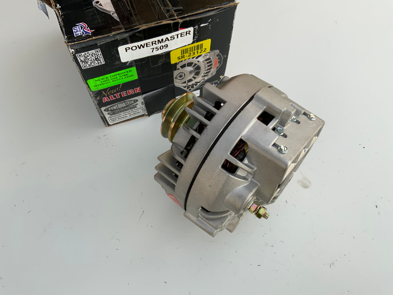 7509 - Powermaster Retro Alternator 95 Amp Dodge Plymouth 225/318/360