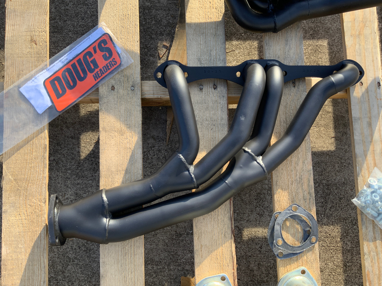 D367Y-B - Doug's Headers 63-67 Nova Chevy II SBC Small Block Chevy