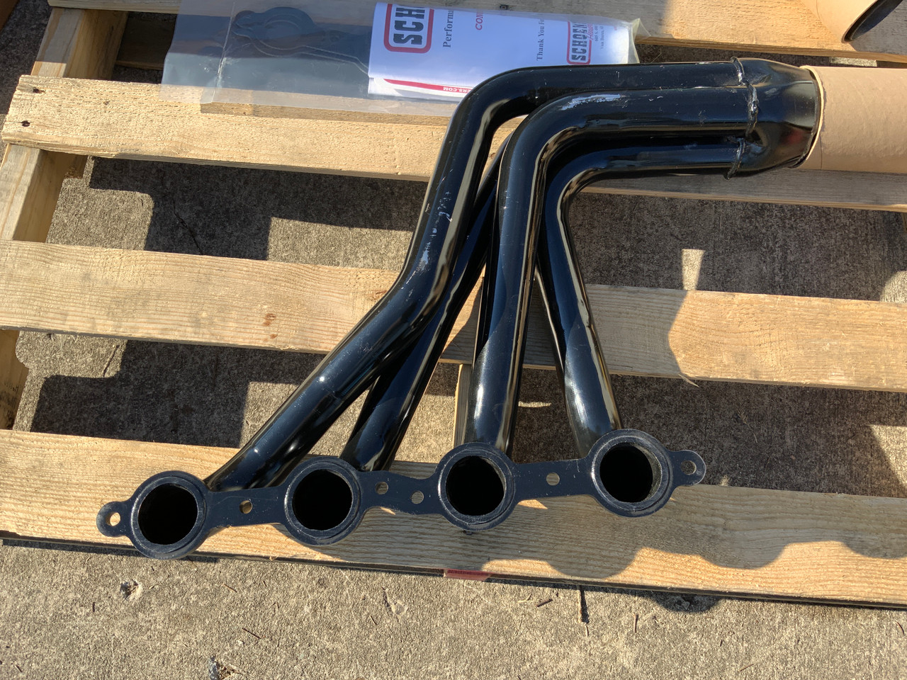 1302LS1 - Schoenfeld Headers 75-86 Chevy Pickup with LS conversion