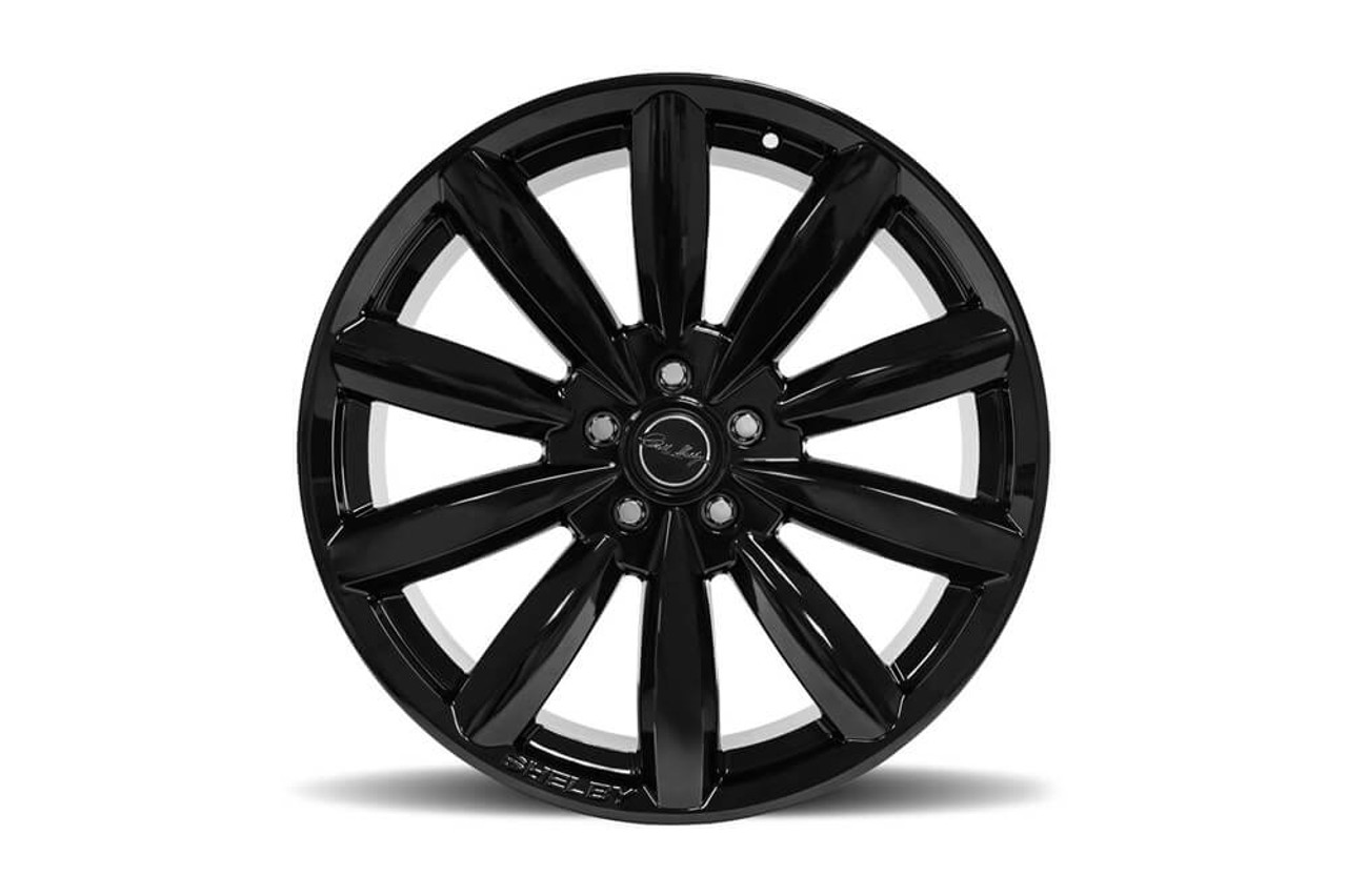 CS80-211550-B Carroll Shelby Wheels 20 x 11 in 5 x 114.3 50mm Offset Gloss Black