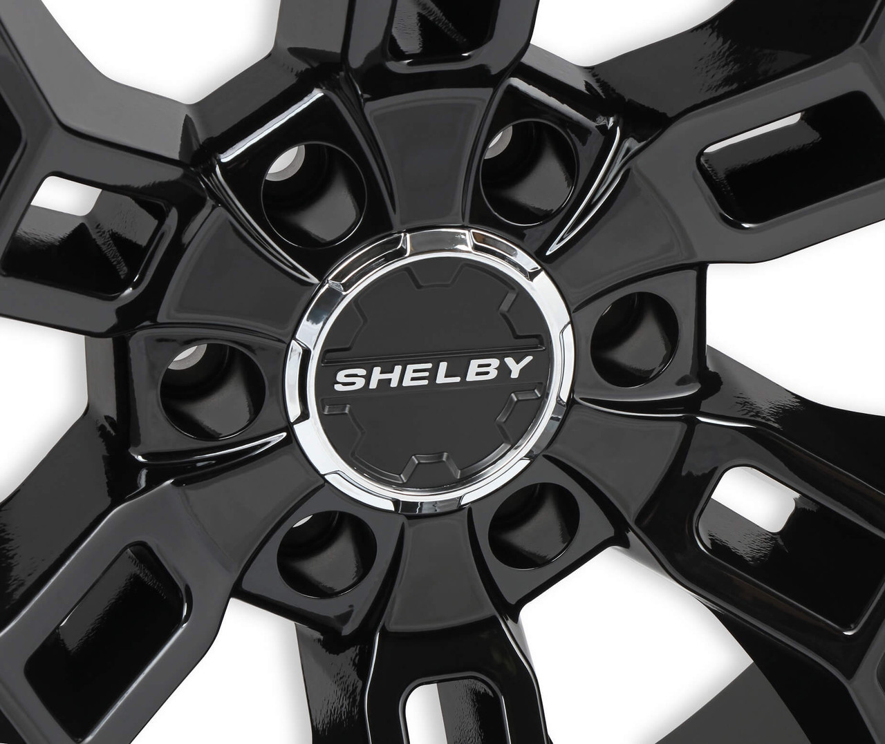 CS45-295512-B Carroll Shelby Wheels 20x9in 6x135 12mm Offset Gloss Black