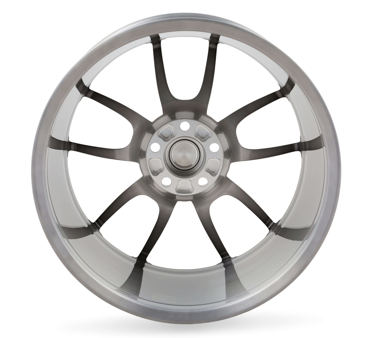 CS21-911460-TR Carroll Shelby Wheels 19 x 11in 5 x 114.3 60mm Offset Smoked Tint