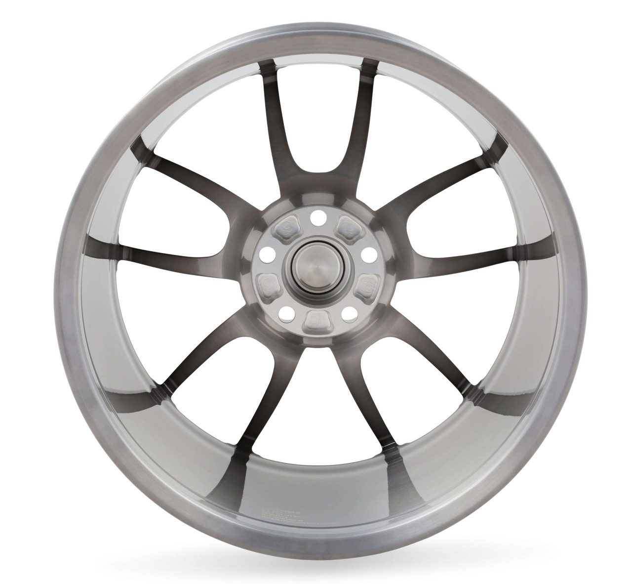 CS21-905430-TR Carroll Shelby Wheels 19x10.5in 5 x 114.3 30mm Offset Smoked Tint