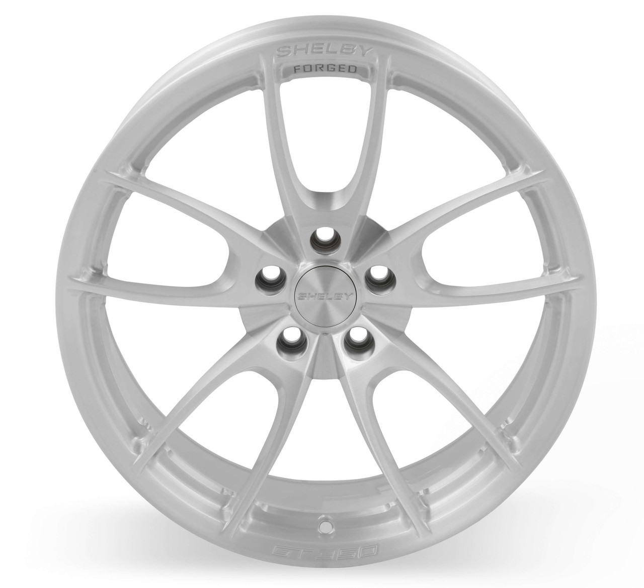 CS21-905430-R Carroll Shelby Wheels 19x10.5 in 5x114.3 30mm Offset Brushed Clear