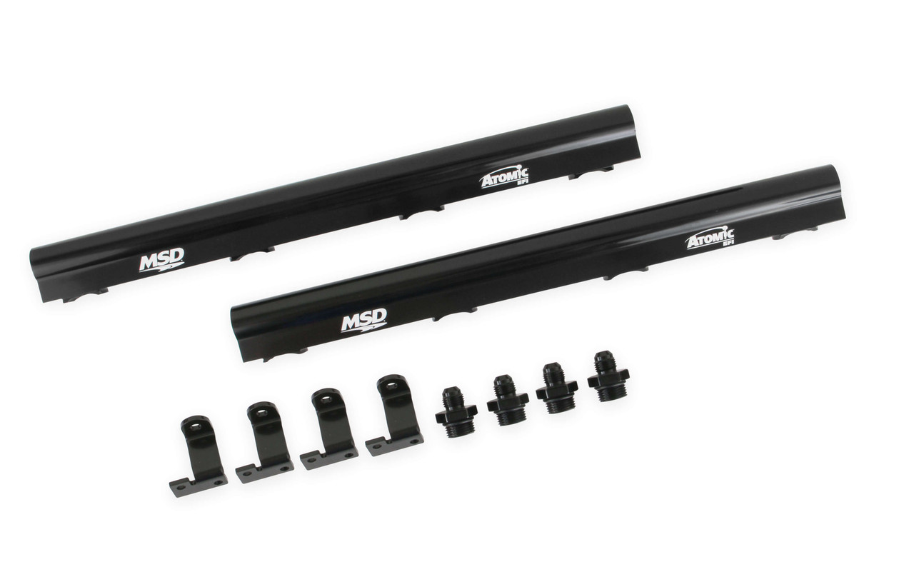 2724 MSD Atomic EFI Billet Fuel Rails for Gen-V LT1 Atomic AirForce intake